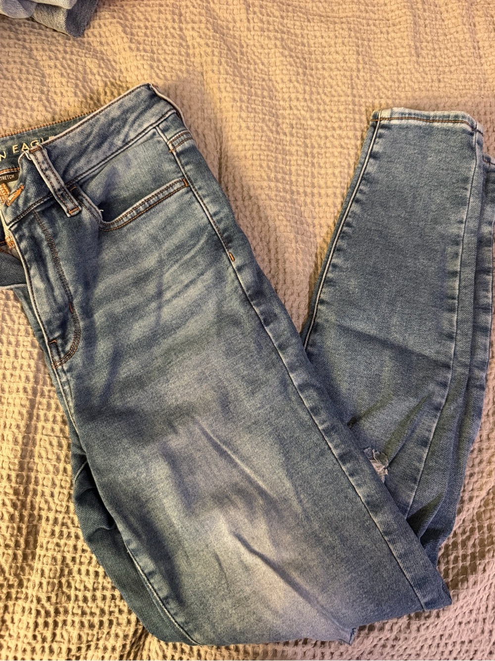 Women’s Light Blue Skinny Jeggings - American Eagle Outfitters